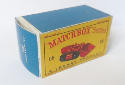 Matchbox RW #58b 1:60 Drott Excavator Bagger Repro ''D'' Box Lesney Series-75 