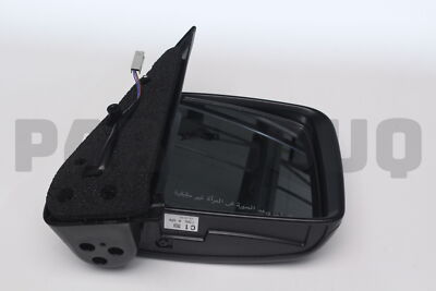 8470177RG05PK Genuine Suzuki MIRROR ASSY,RR VIEW,R(BLACK) 84701