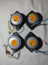 Lot of 4 OEM BMW 49104 30065/03 65 .13-8375. 082 8 Ohm Car Speakers 2.5" Round