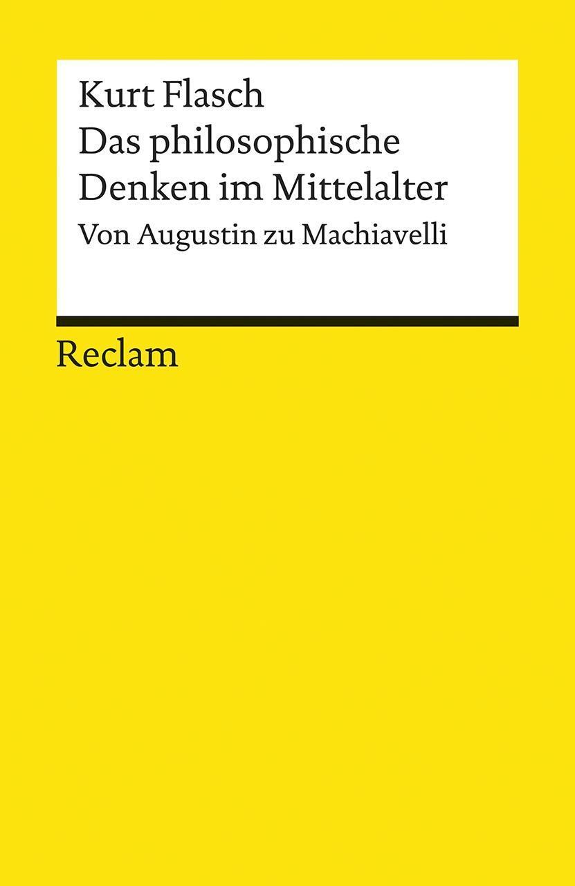 Thumbnail - Das Philosophische Denken Mittelalter | Buch | 9783150194799