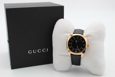 Gucci YA142407 GG2570 Black Dial/Rose 