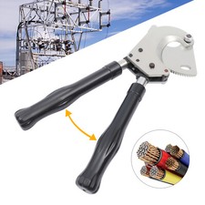 Image of 50mm Ratchet Cable Cutter Cutting Ratcheting Wire Cut Hand Tools Heavy Duty NEW