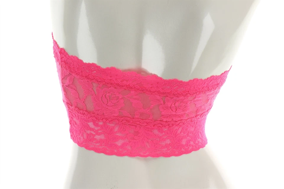 Hanky Panky 244513 женщин цветочный кружева бандо бюстгальтер розовый размер X-Small - Изображение 2 из 2