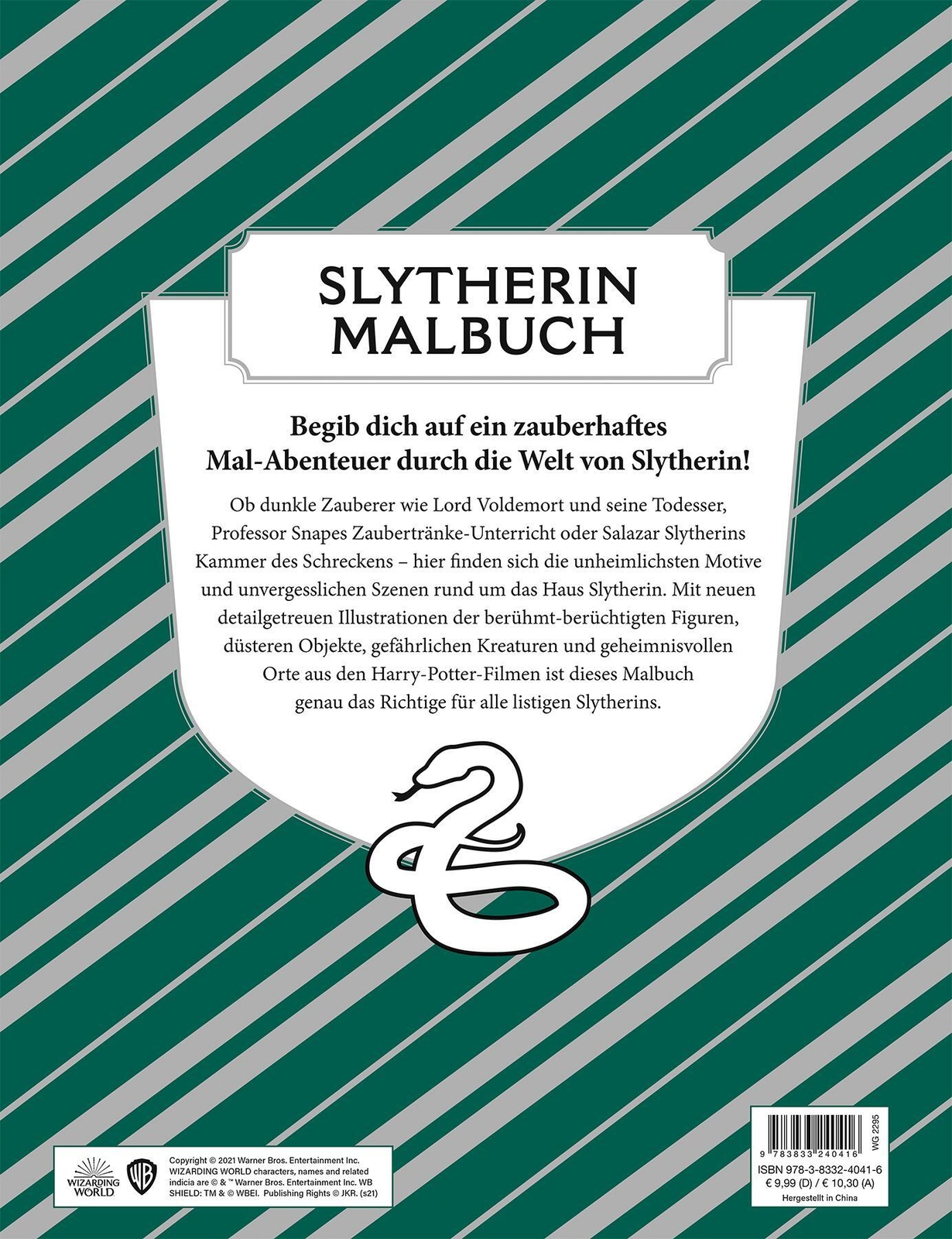 Thumbnail - Aus Den Filmen Zu Harry Potter: Das Offizielle Malbuch: Slytherin