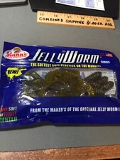 DISCONTINUED MANN'S JELLY WAGGLER WORMS (8PK) NIP USA MADE