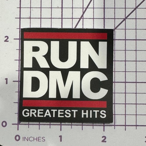 RUN DMC Greatest Hits Hip Hop Logo Vinyl Decal Sticker Bomb Rap Rock ...