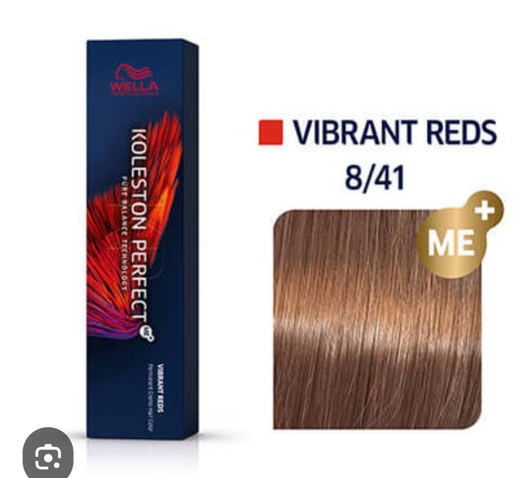 Koleston Perfect Cream Haircolor 8/41 Light Blonde/Red Ash 1