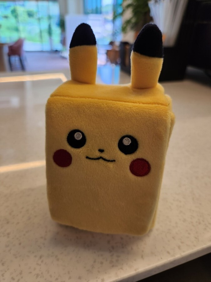 pokemon card game scarlet & violet plush deck case pikachu Pokemon Card Game Scarlet & Violet Starter Set ex Pikachu Special Set