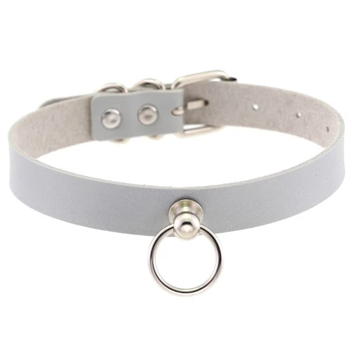 Nuevo Collar Gargantilla Estilo Harajuku Punk Accesorios Cuero con Colgante Collar - Imagen 39 de 39