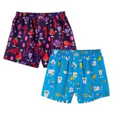Lousy Livin Boxershorts Berry Lunch 2Pack Bio Sous-Vêtements Sous-Pantalon S-XL