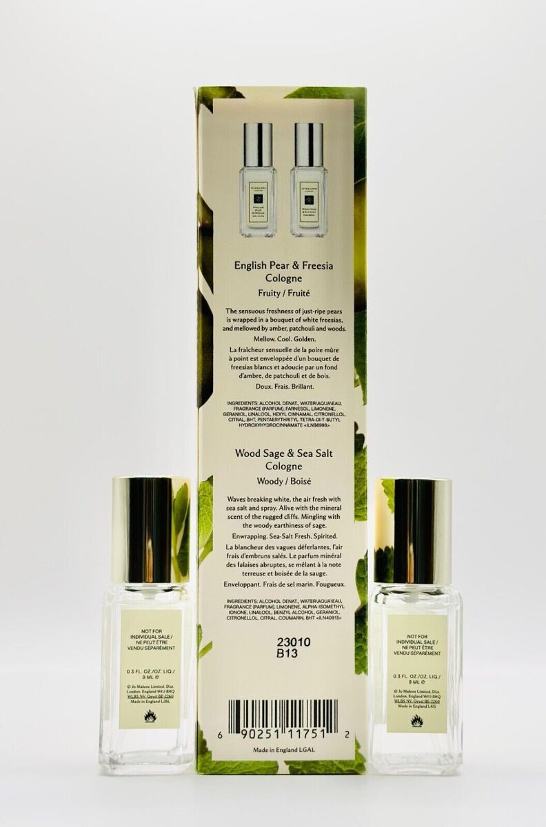 Jo Malone Travel Cologne Duo Set English Pear & Freesia And Jo Malone Travel Cologne Duo Set English Pear & Freesia And