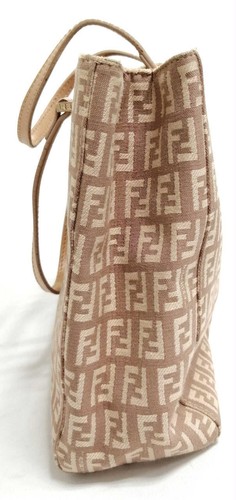 Fendi 2201-8Bh132-Lpn-088 Zucca Pattern Mini Tote Bag - Picture 3 of 10