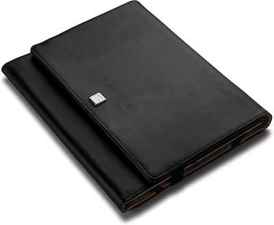 Griffin Midtown Folio Leather Case for iPad 2 3rd and 4th Gen Black w/ Notepad