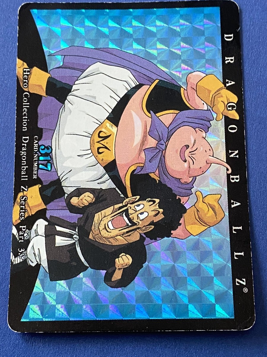 1995 Dragonball Z Hero Collection Holo Saiyan Japan #317