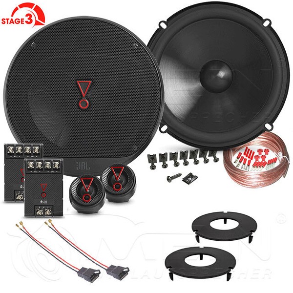 JBL Lautsprecher FüR VW T4 Bus 1996-2003 Front TüR Vorn 2-Wege Kompo 250W #A7ST-image