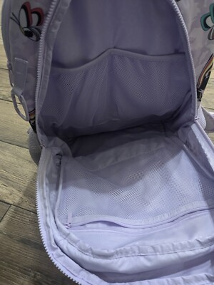 Vera Bradley ReActive Grand Backpack Lavender Butterfly  display picture 1