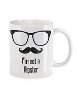 I'm Not A Hipster Kaffeetasse Fun Nerd Beard Computer Scientist Admin Coder