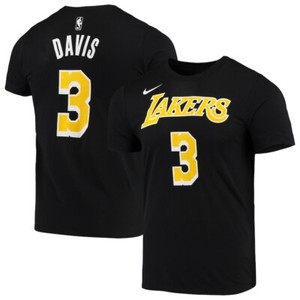  Outerstuff Anthony Davis Los Angeles Lakers Black #3