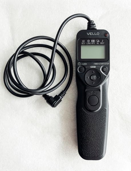 Vello Shutterboss VII Remote Switch & Digital Timer RC-C2II Canon 3-pin