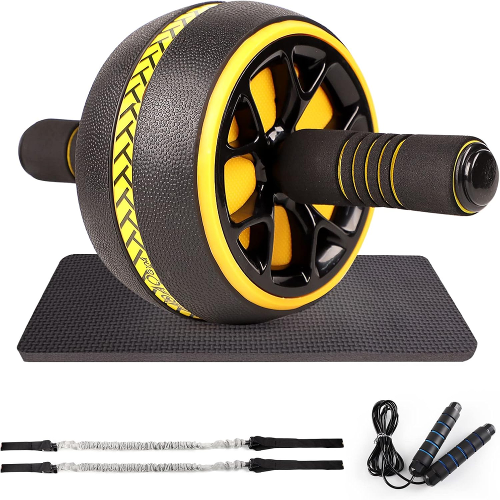 Ab Roller for Abs Workout, Abs Workout Equipment for Home Workouts, Ab Roller Wh