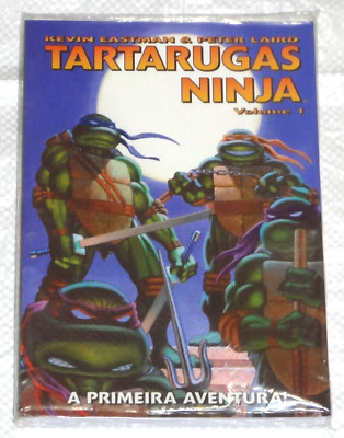 MIRAGE TMNT SEALED PORTUGUESE TPB TARTARUGAS NINJA VOL 1 REPRINT 1984 COMIC #1-6