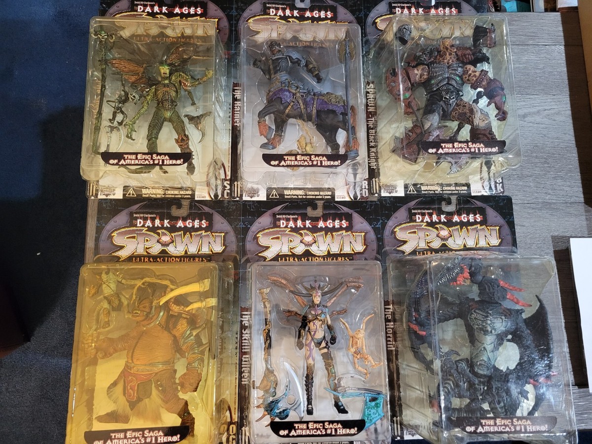 未開封】SPAWN SERIES 11 DARK AGES 3体セット Todd McFarlane