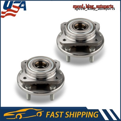 Front Wheel Bearing Hub 2x for Chrysler Town Country Dodge Grand Caravan 513123