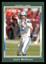 2006 Topps Total #280 Josh McCown Detroit Lions