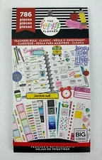 The Happy Planner TEACHERS RULE  Sticker Sheets 786 PCS by me & my BIG ideas