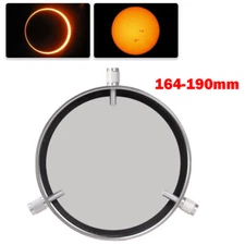 164mm-190mm Astronomical Telescope Solar Filter PET-coated Film Sun Observing