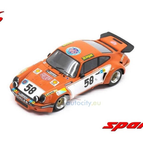 Spark Models PORSCHE 911 RSR 3.0 N58 24H LE MANS 1974 - C. HALDI - J-M. FE S9793