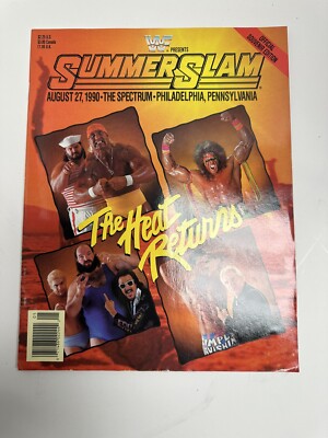 WF Summer Slam Souvenir Edition August 27, 1990
