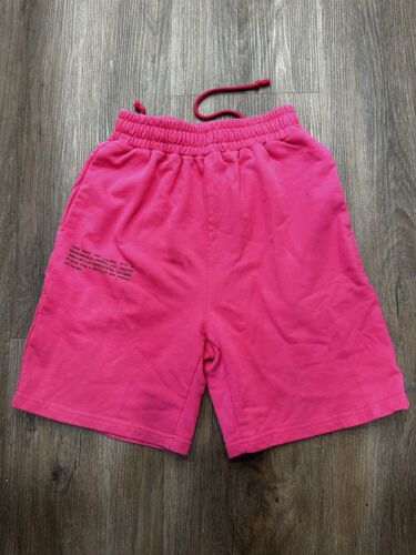 PANGAIA Organic Cotton Long Shorts Sakura Small Pink