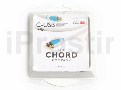 Chord Company C-USB Digital USB A-B Audio Interconnect Hi-Fi Cable DAC PC 0.75 m