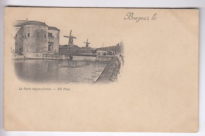 Carte Postale Ancienne – BRUGES – Les Moulins De La Porte Ste-Croix