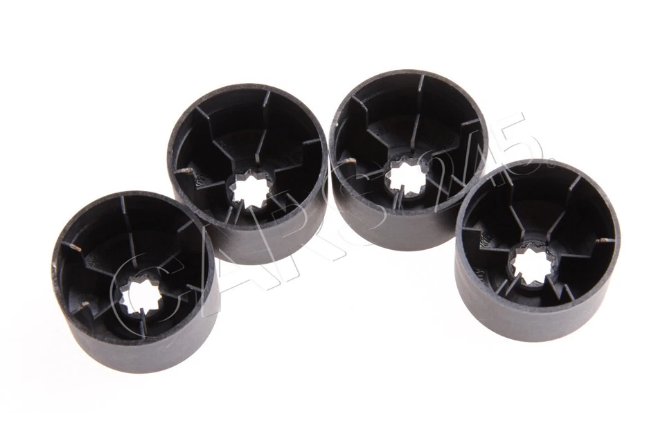 Genuine Wheel Bolt Caps 4pcs VW Golf Fox Jetta Touran Tiguan 3C0601173A9B9 - Image 2 of 2