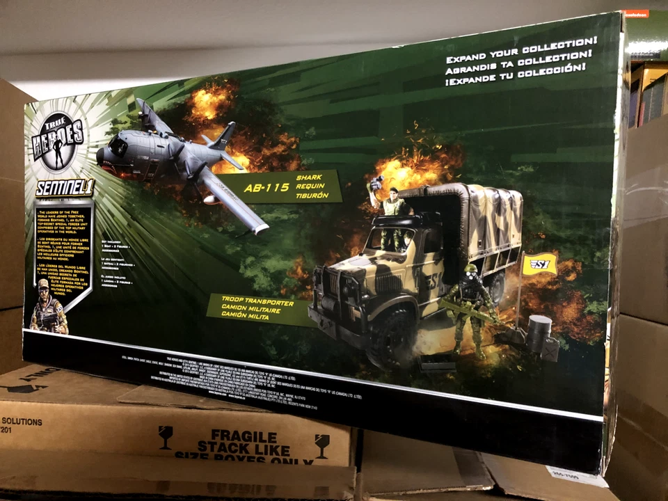 new RARE Military True Heroes Sentinel 1 Navy Seal Boat ToysRus exclusive - Image 3 of 4