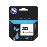 Hp F6U65AE / 302 Original Druckerpatronen Farbig Cyan, Magenta, Gelb Instant Ink