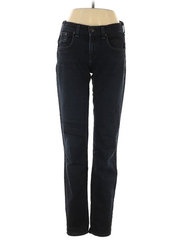 Jean Crop Rag & Bone Noir Magnolia - Taille 24 - Coupe Deux Tons - Neuf Avec étiquette