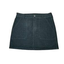 American Eagle Women  s Blue Corduroy High Rise Mini Skirt Size 6