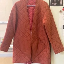 Indian Silk Reversible Quilted Jacket Ethnic Boho Kimono