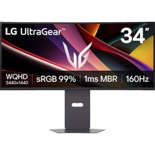 LG UltraGear™ 34G600A-B 34 Zoll UWQHD UWQHD Monitor Schwarz LED