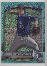 2025 Bowman Chrome Prospects Aqua Shimmer Refractor 100/125 Blake Wolters 0w47