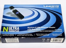 Linksys WUSB600N Wireless-N Dual-Band USB Wi-Fi Network Adapter