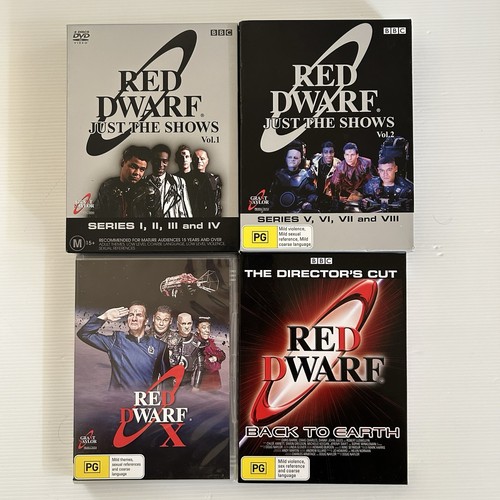 Red Dwarf - DVD Box Set Lot BBC Complete Collection - Region 4 PAL