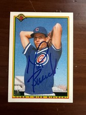 Signed 1990 Bowman - Mike Bielecki #22