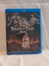 Attack on Titan Final Season Part 1 Blu-Ray DVD NO DIGITAL CODE