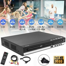 1080p DVD Player All Region Free DVD CD USB Player with HD RCA Output US C7N0