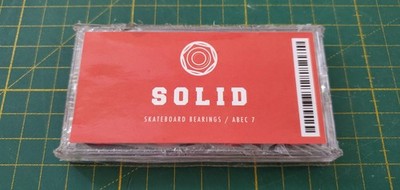 SOLID ABEC 7 Skateboard Kugellager Set  (8er Pack)