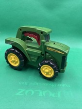 N4- John Deere Roll and Go Green Tractor Flashlight with Sounds WORKS